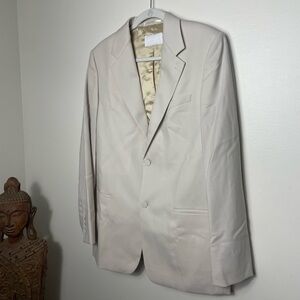 NWT The Kooples Men’s Cream Sport Coat Size 48